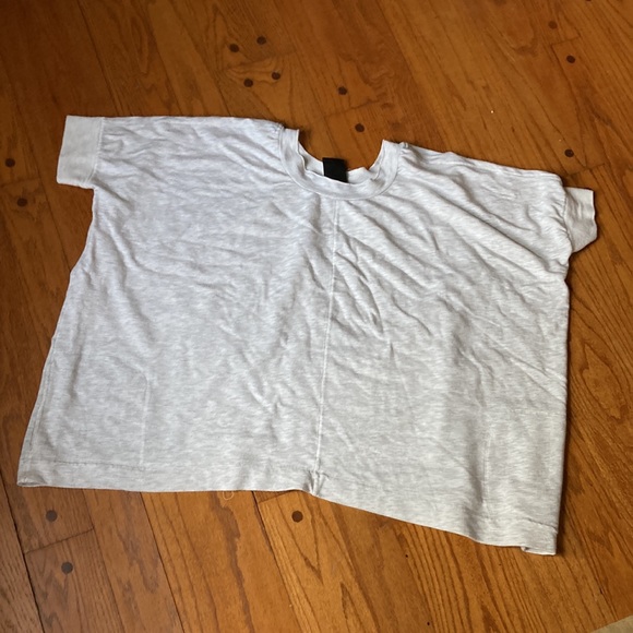 Dolan Los Angeles French terry sweatshirt style poncho with pockets - Picture 6 of 8